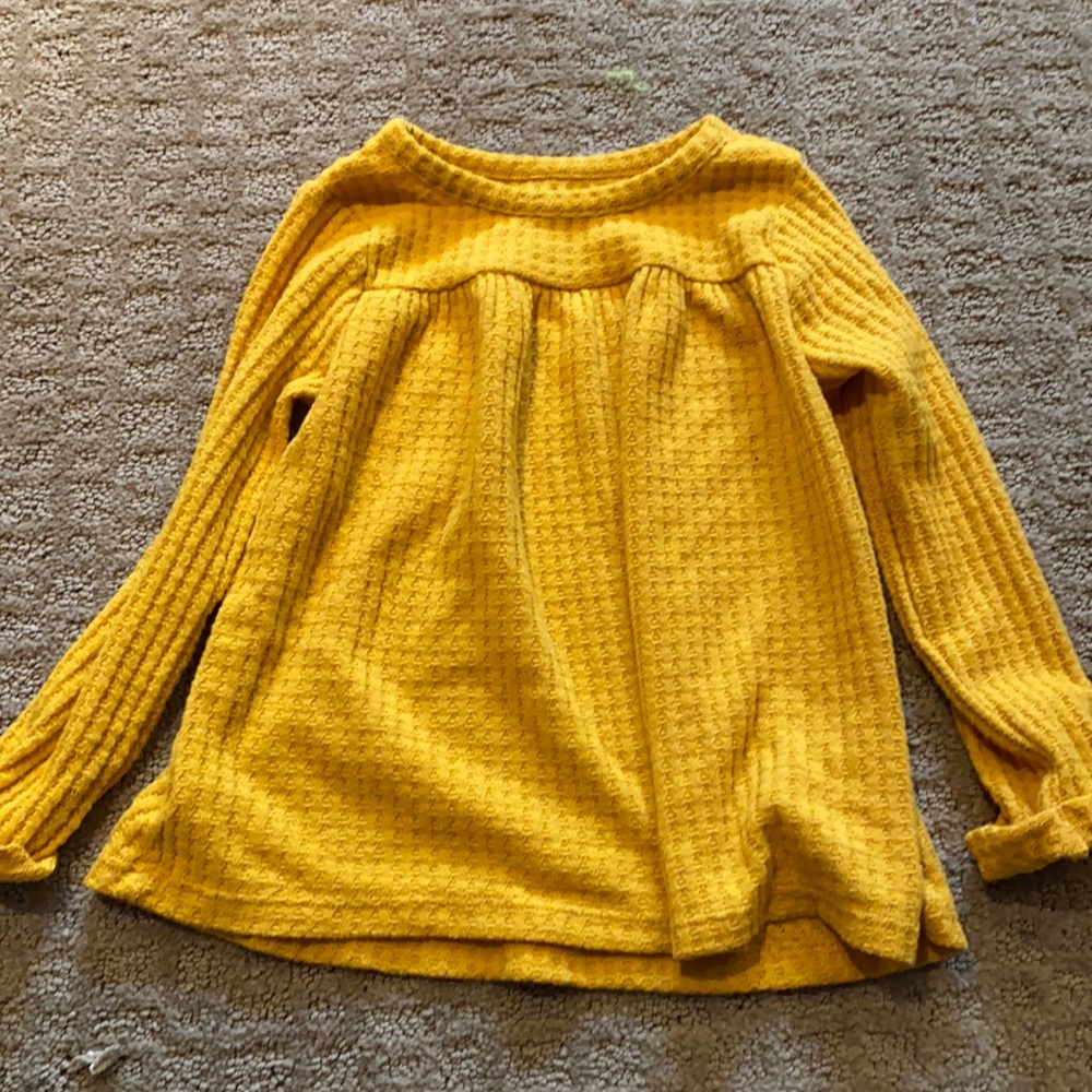 Toddler waffle long sleeve